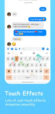 Emoji Keyboard Fonts, Emojis android App screenshot 0